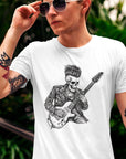 axe-man-punk-guitar-white-t-shirt-mockup-featuring-a-stylish-man-with-tattoos