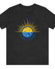 high-tides-and-good-vibes-black-t-shirt-beach-sunset-unisex