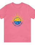 high-tides-and-good-vibes-charity-pink-t-shirt-beach-sunset-unisex