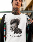 punk-persona-black-t-shirt-mockup-of-an-edgy-man-smirking-while-showing-off-his-tee