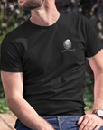 t-shirt-mockup-featuring-a-man-on-a-sunny-day-patriotic shirt, spartan helmet with american flag, black color, american shirt