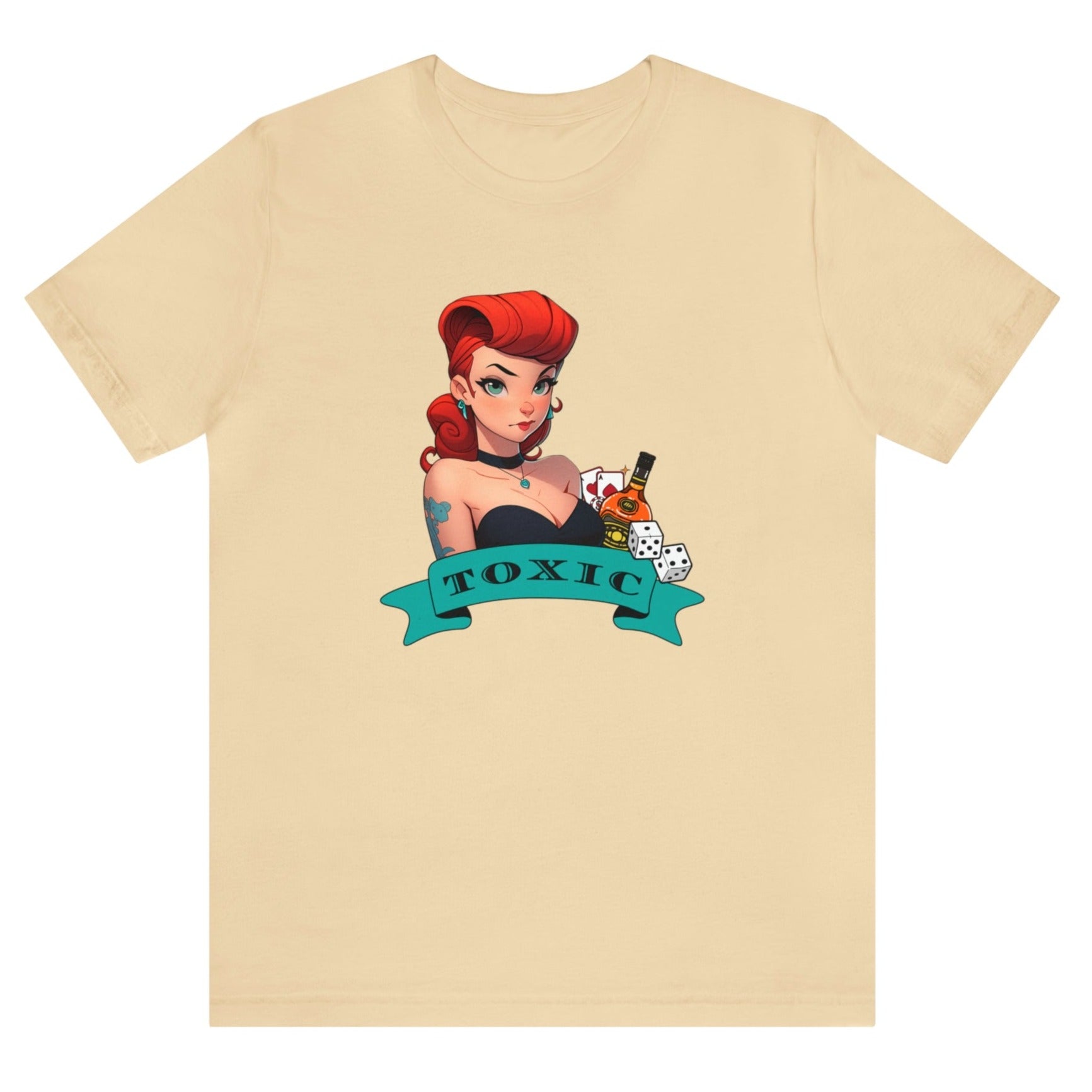 toxic-redhead-dice-liquor-playing-cards-soft-cream-t-shirt
