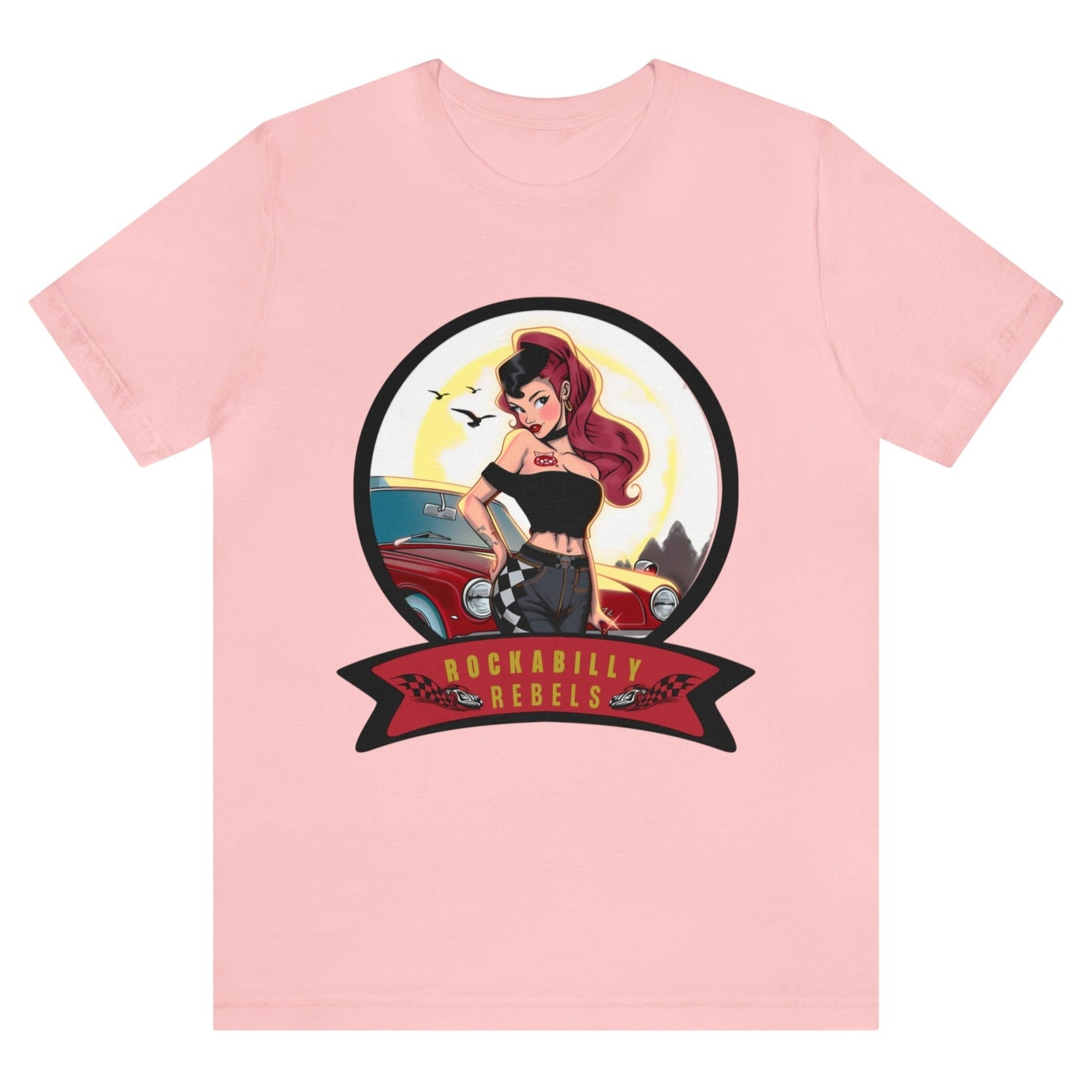 rockabilly-rebels-graphic-pink-t-shirt