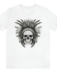 warlord-design-skull-with-feathered-headdress-white-t-shirt