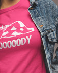 Mooooody-cow-farm-berry-t-shirt-funny-mockup-of-a-woman-wearing-a-denim-jacket