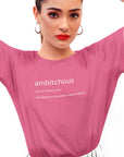 ambitchous-the-desire-to-become-a-better-bitch-berry-t-shirt-womens-funny-definition-mockup-featuring-a-stylish-woman-posing-with-her-hands-on-her-head