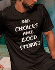 bad-choices-make-good-stories-black-t-shirt-funny-unisex-mockup-of-a-bearded-man-with-a-t-shirt-sitting-by-a-pool