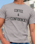 coffee-and-confidence-athletic-heather-grey-t-shirt-unisex-mockup-of-a-young-man-walking-around