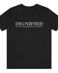 dignified-until-the-green-flag-drops-black-mens-t-shirt-sports-racing