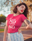 first-of-all-no-second-of-all-no-berry-t-shirt-sarcastic-women-mockup-featuring-a-fashion-forward-woman-in-the-a-street