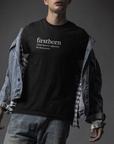 firstborn-the-third-parent-black-t-shirt-mockup-of-a-man-wearing-a-grunge-style-outfit-with-a-bella-canvas-3001-tee