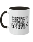 fishing-solves-most-of-my-problems-hunting-solves-the-rest-glossy-mug-11-oz-orca-left-view