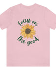 focus-on-the-good-sunflower-pink-t-shirt-womens
