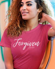 forgiven-luke-5-20-berry-t-shirt-unisex-inspiring-christian-mockup-of-a-woman-taking-the-subway-to-go-home