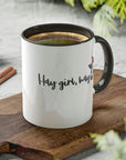 hay-girl-hay-glossy-mug-with-black-accent-11-oz-on-cutting-board