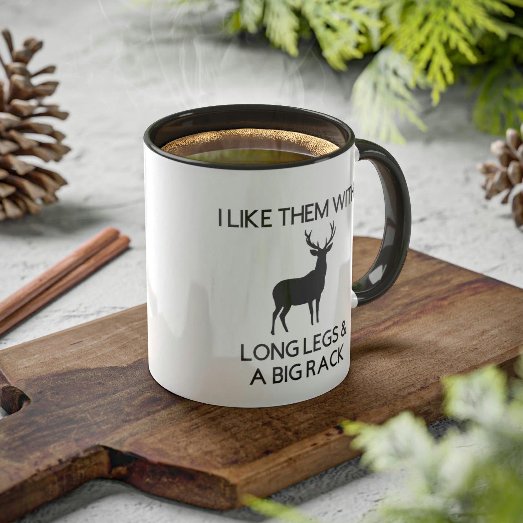 i-like-them-with-long-legs-and-a-big-rack-glossy-mug-hunting-on-a-cutting-board