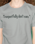 i-respectfully-dont-care-bella-canvas-t-shirt-mockup-of-a-man-with-long-curly-hair-posing-in-a-spotlight