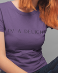 im-a-delight-white-t-shirt-womens-funny-sarcastic-mockup-of-a-thoughtful-pretty-girl