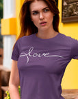 love-team-purple-t-shirt-womens-mockup-of-a-long-haired-woman-posing