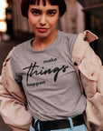 make-things-happen-athletic-heather-t-shirt-women-inspiring-mockup-featuring-a-woman-with-short-hair-posing