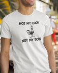 not-my-coop-not-my-poop-white-t-shirt-chicken-funny-animal-mockup-of-a-happy-man-wearing-a-round-neck-tee-on-a-spring-day