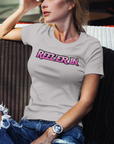 reeler-in-athletic-heather-grey-t-shirt-mockup-of-a-stylish-woman-sitting-in-the-sunlight-fishing