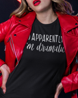 so-apparently-im-dramatic-bella-canvas-t-shirt-mockup-featuring-a-woman-posing-in-front-of-a-neon-heart