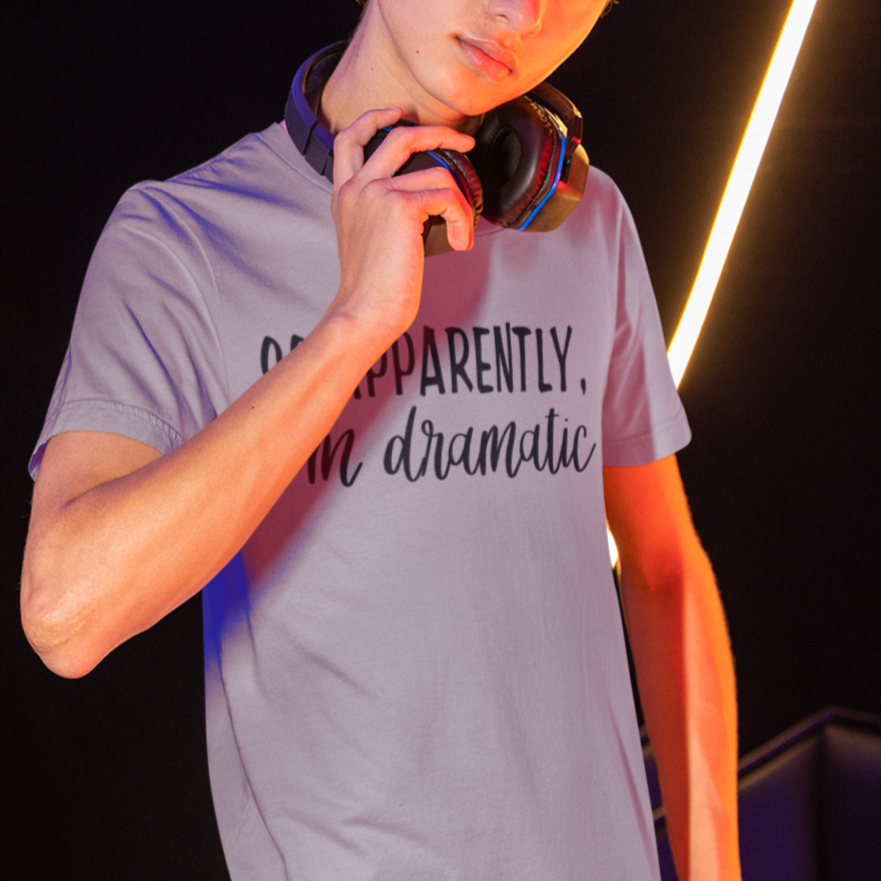 so-apparently-im-dramatic-gaming-mockup-featuring-a-man-wearing-a-t-shirt-at-a-gamers-arena