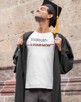 to-do-list-your-mom-t-shirt-mockup-featuring-a-proud-young-man-wearing-a-graduation-gown
