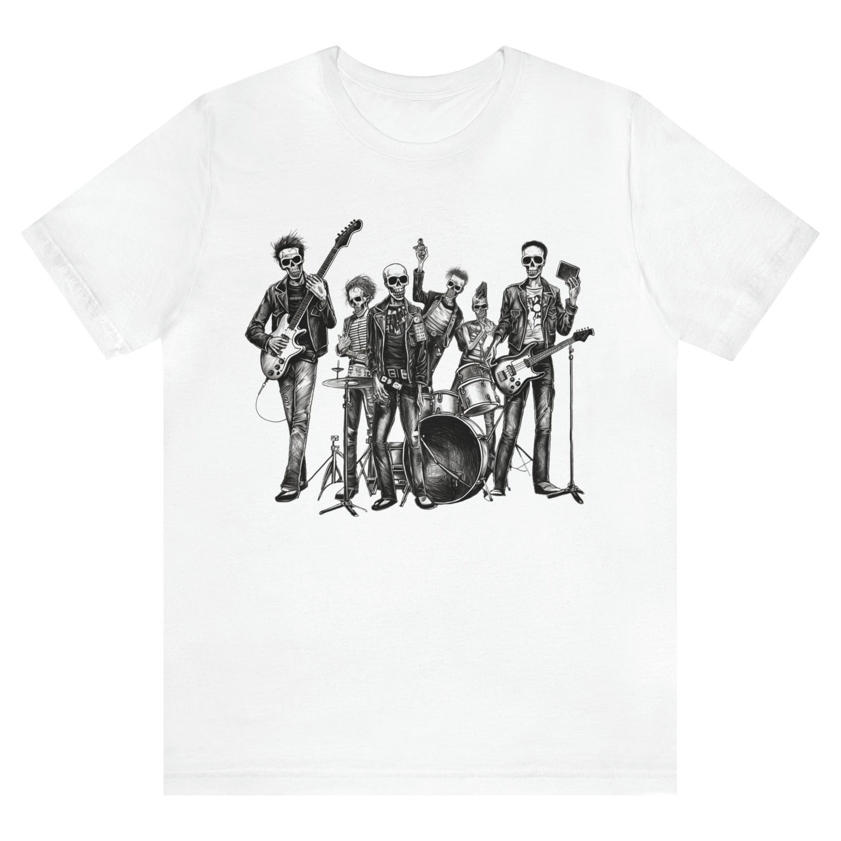 bone-jam-punk-rock-skeleton-band-white-t-shirt-
