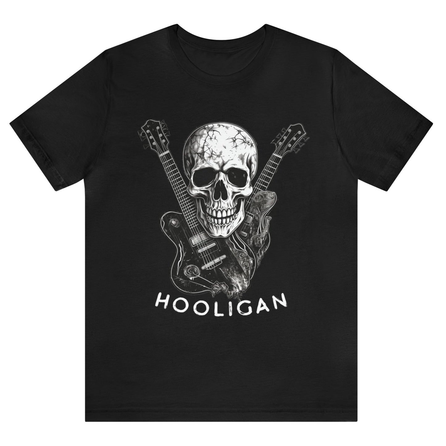 anarchy-strings-punk-black-tee