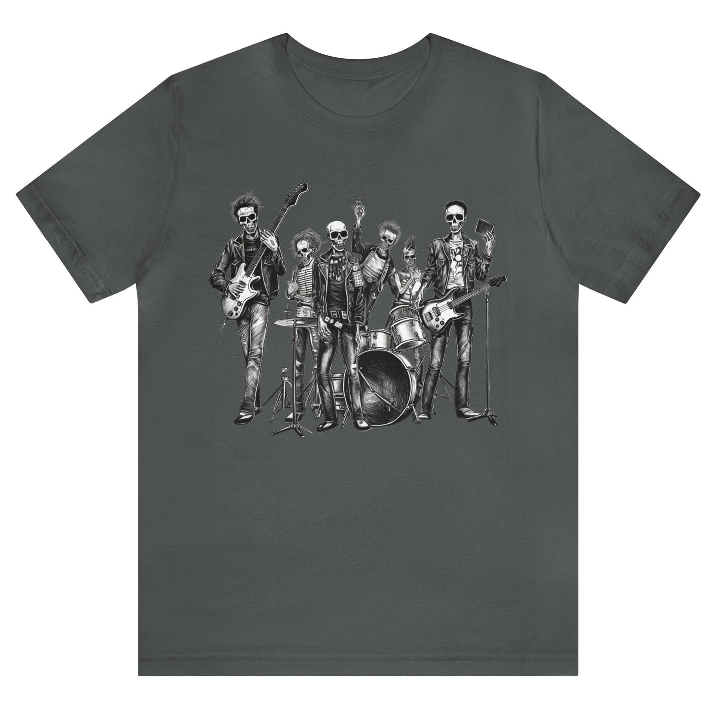 bone-jam-punk-rock-skeleton-band-asphalt-t-shirt-