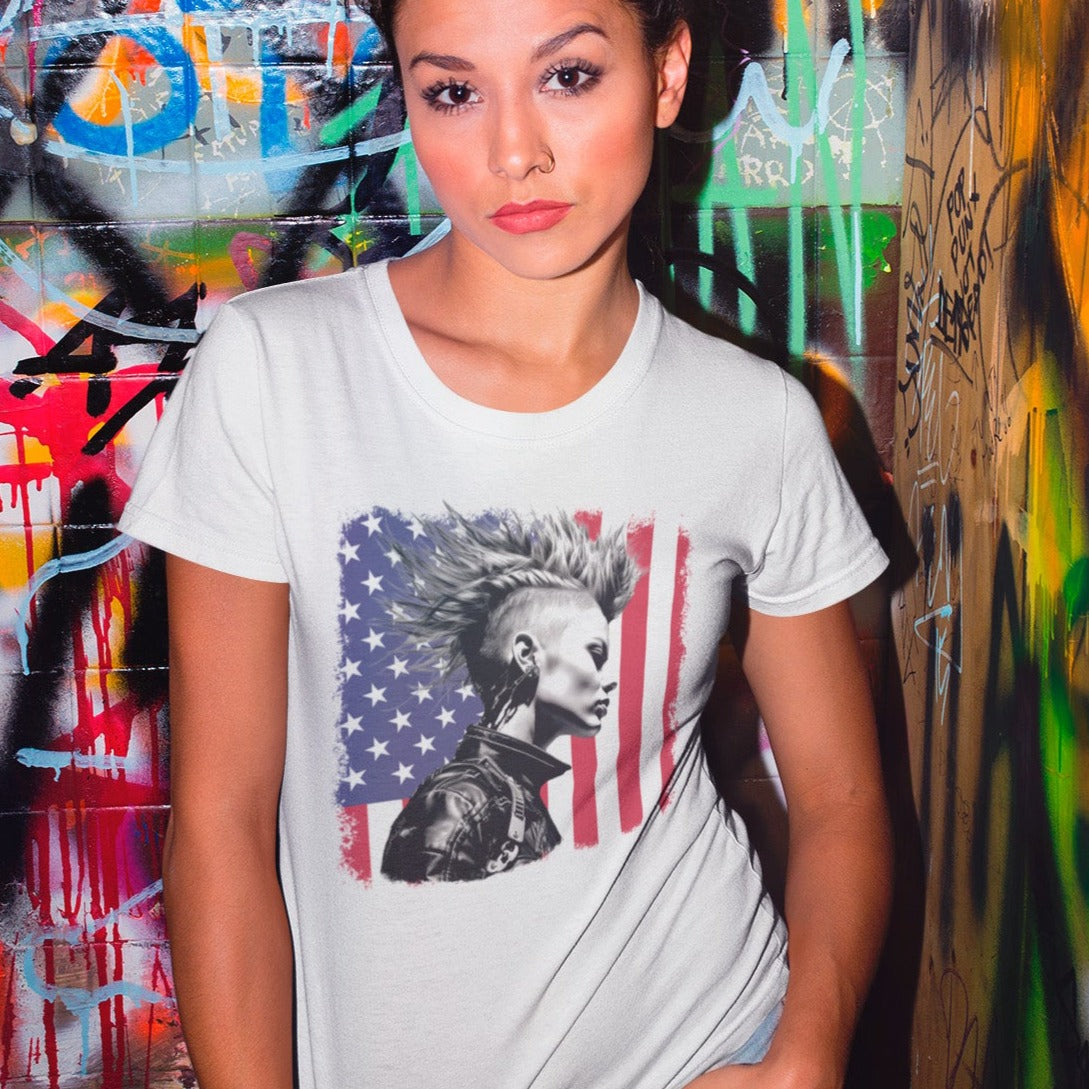 american-punk-white-t-shirt-rock-mockup-of-a-girl-in-a-bathroom-with-graffiti