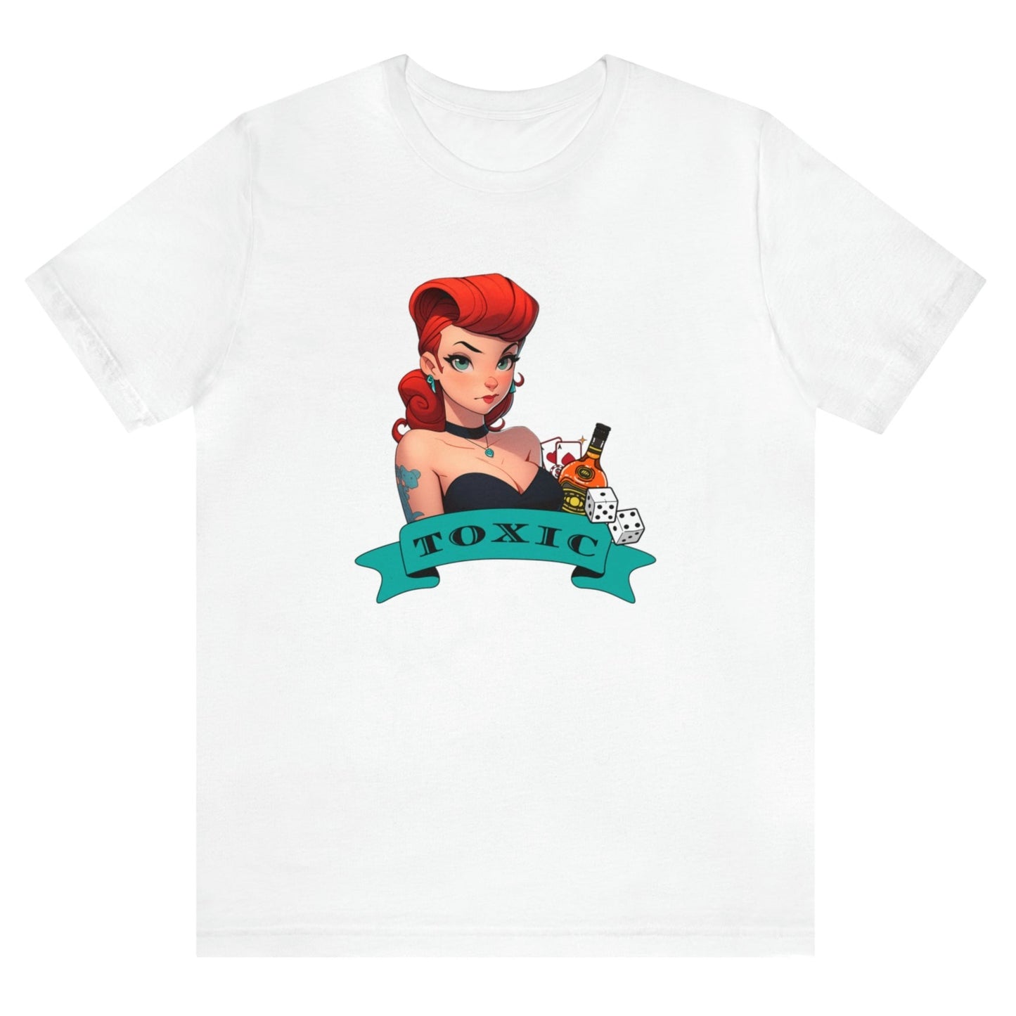 toxic-redhead-dice-liquor-playing-cards-white-t-shirt