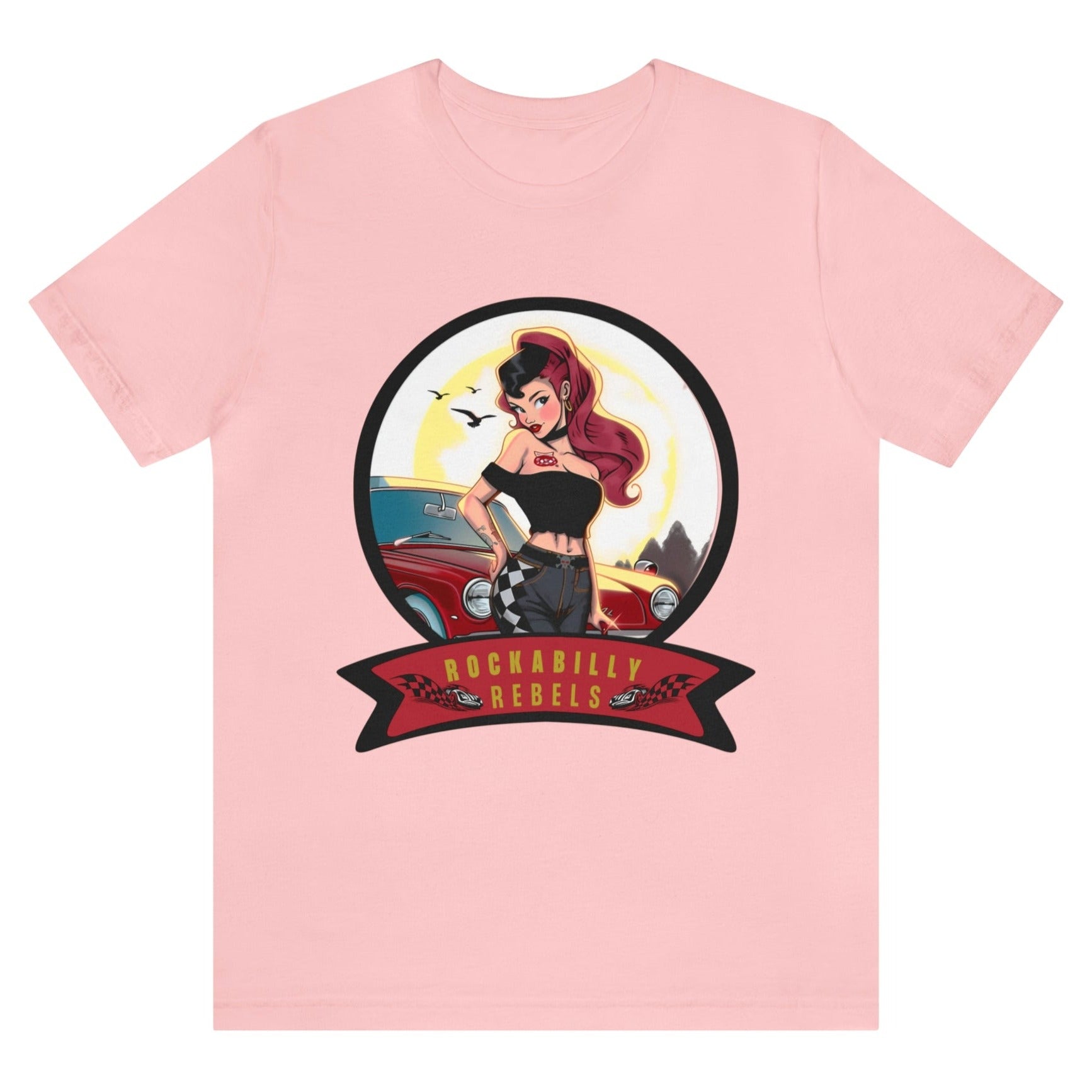 rockabilly-rebels-graphic-pink-t-shirt