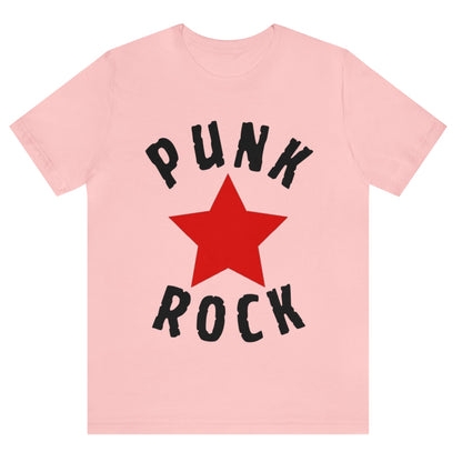 punk-rock-red-star-pink-t-shirt