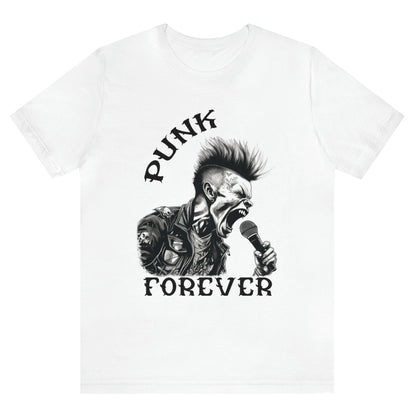 punk-forever-punker-singing-white-t-shirt-
