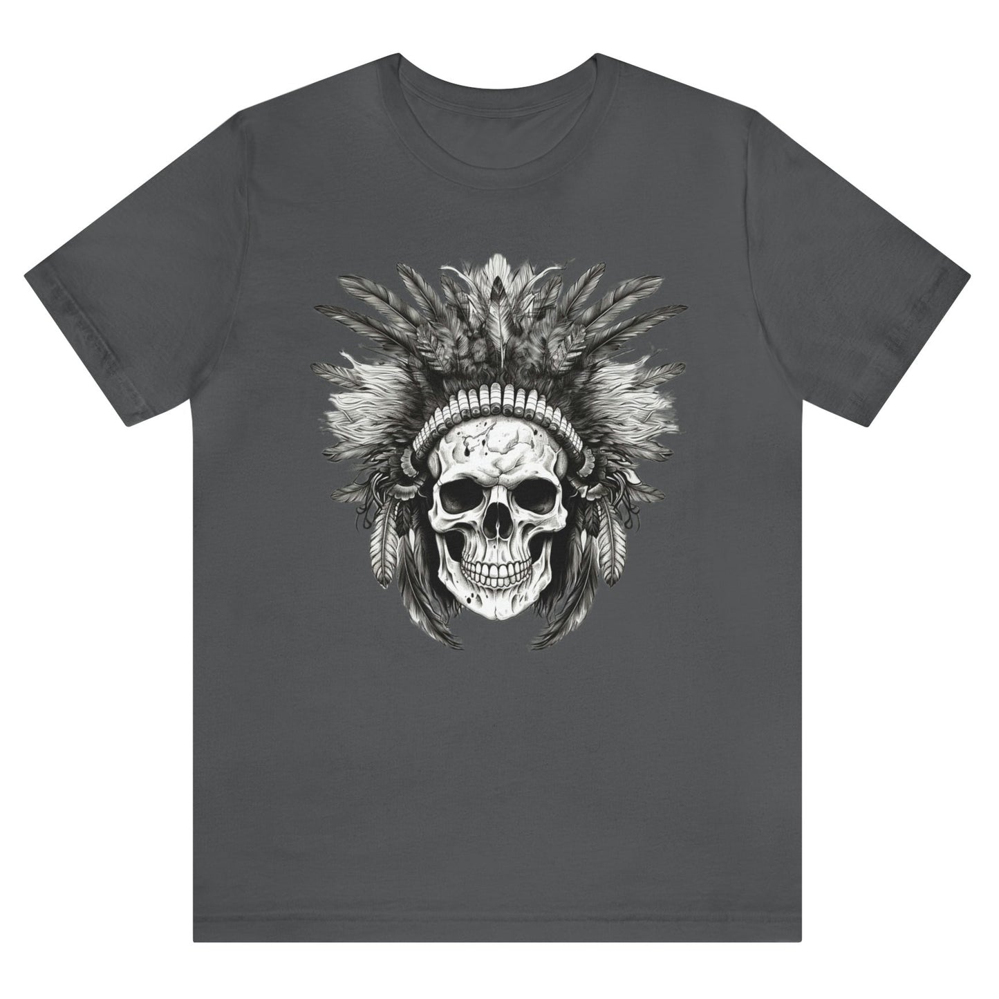 warlord-design-skull-with-feathered-headdress-asphalt-t-shirt