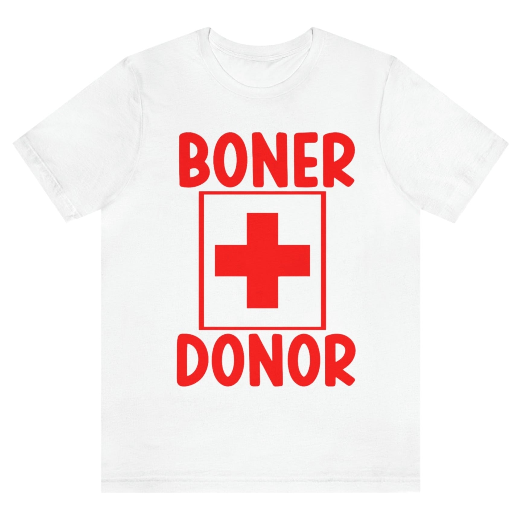 Boner-Donor-White-T-Shirt