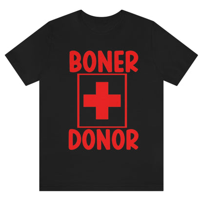 Boner-Donor-black-T-Shirt