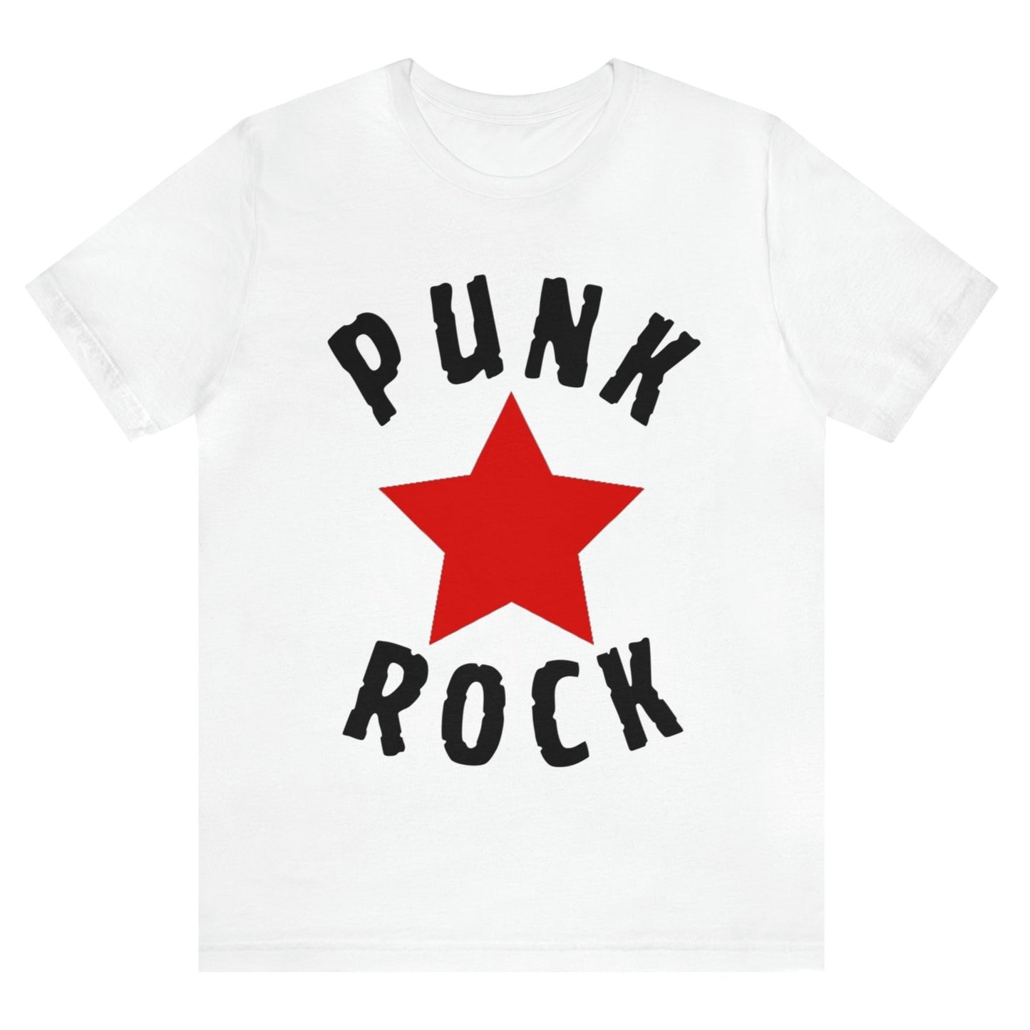 punk-rock-red-star-white-t-shirt
