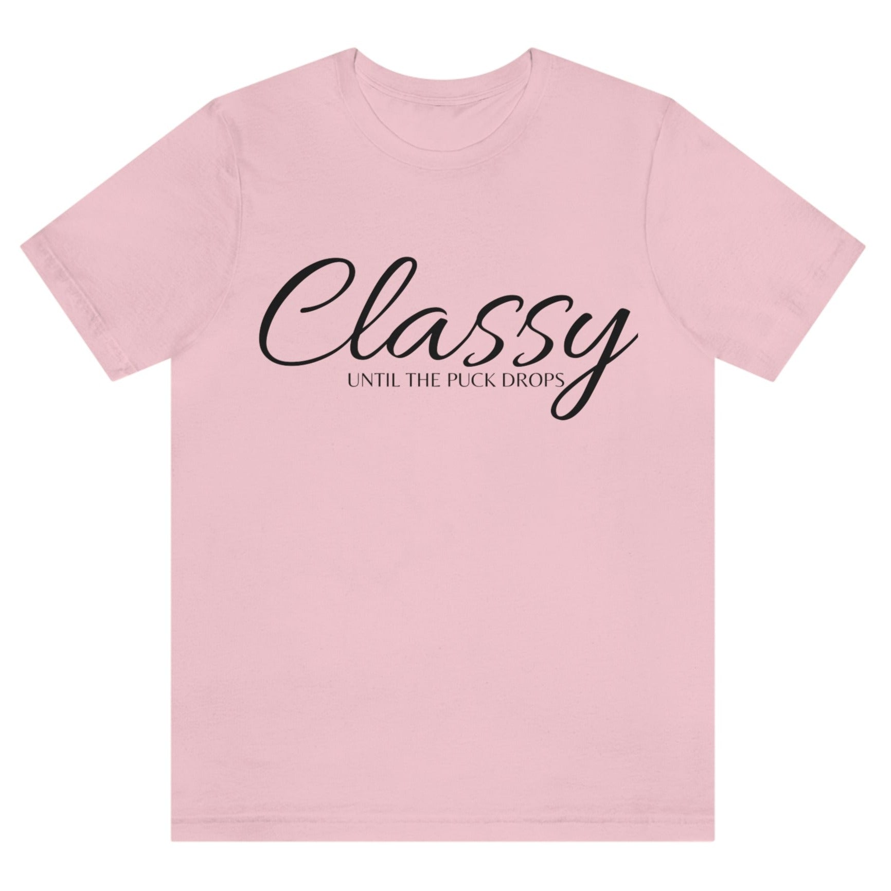 classy-until-the-puck-drops-pink-t-shirt-hockey-womens
