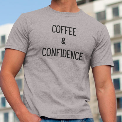coffee-and-confidence-athletic-heather-grey-t-shirt-unisex-mockup-of-a-young-man-walking-around