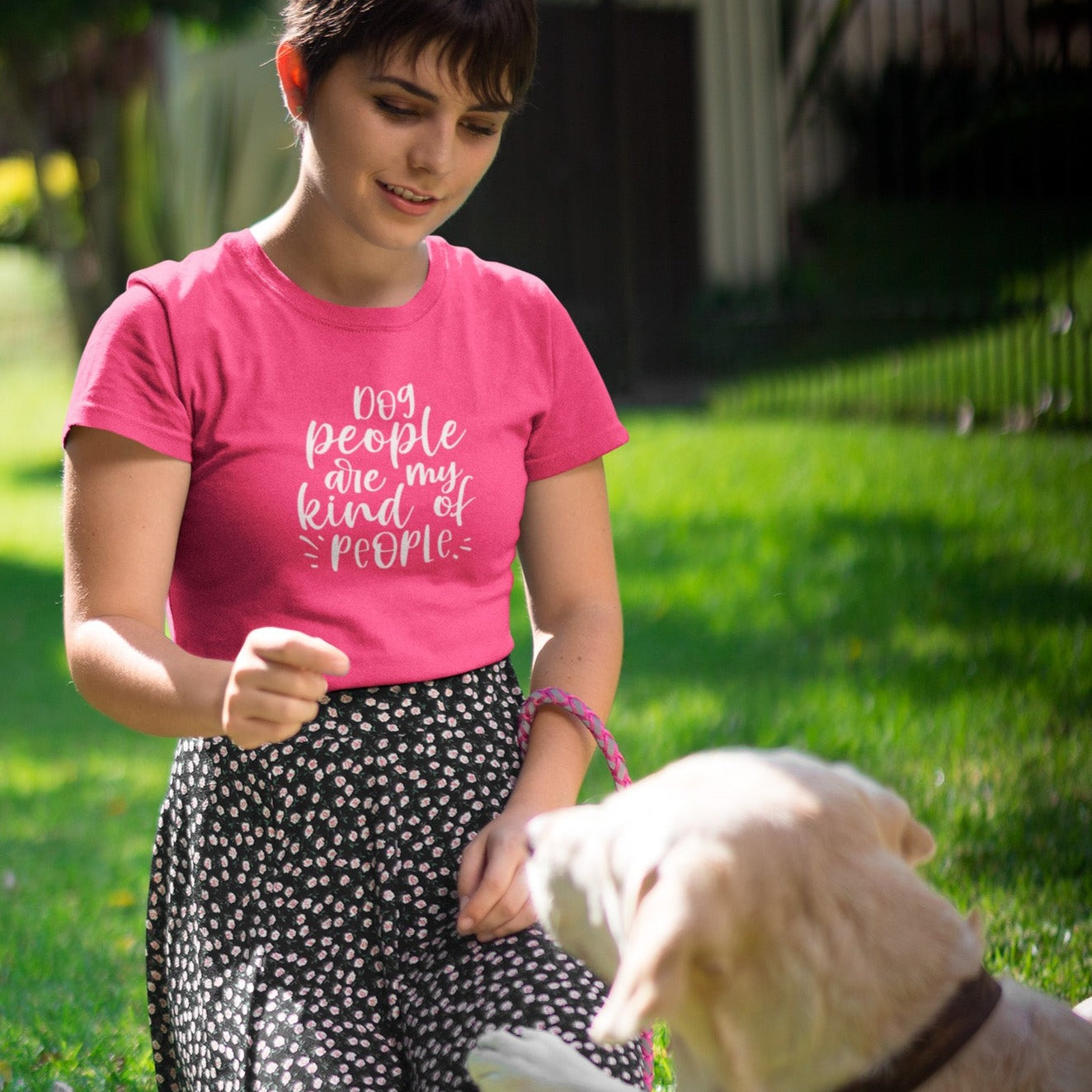 dog-people-are-my-kind-of-people-berry-t-shirt-animal-lover-pretty-girl-training-her-dog-while-wearing-a-round-neck-tee-mockup