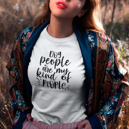 dog-people-are-my-kind-of-people-white-t-shirt-animal-lover-pretty-girl-wearing-a-round-neck-t-shirt-mockup-while-outdoors