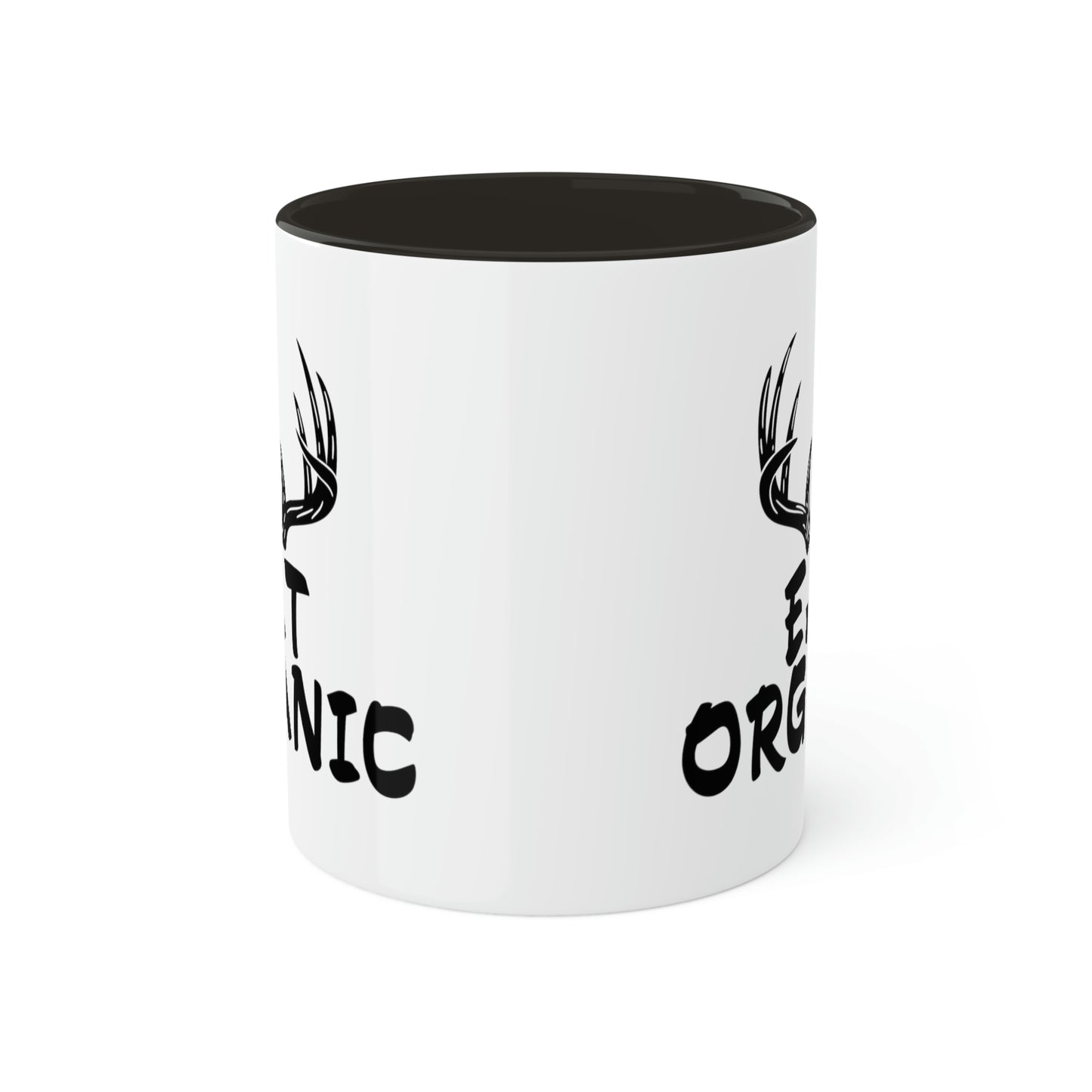 eat-organic-glossy-mug-11-oz-with-deer-horns-front-side-hunting