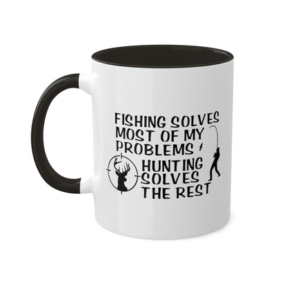 fishing-solves-most-of-my-problems-hunting-solves-the-rest-glossy-mug-11-oz-orca-left-view