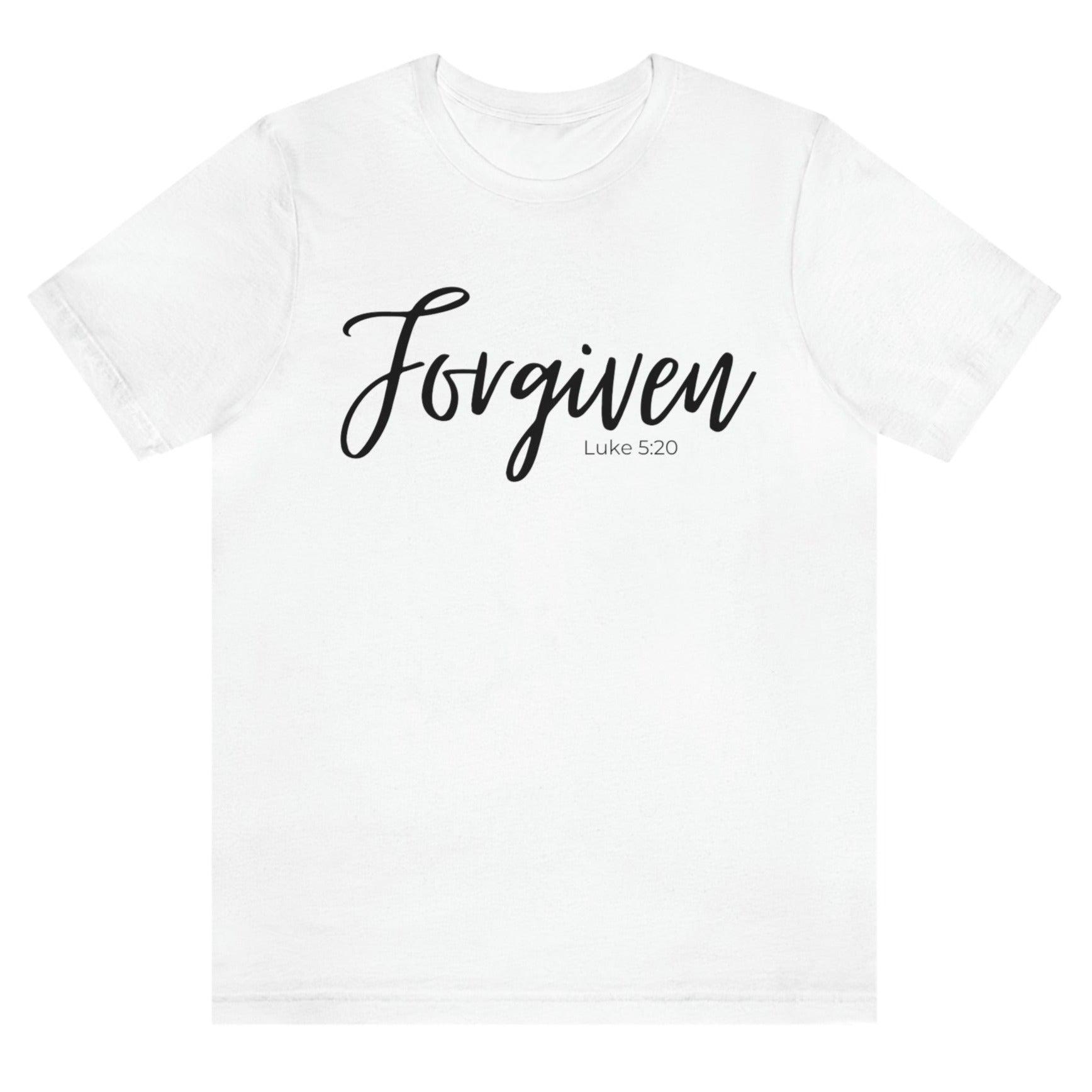 forgiven-luke-5-20-white-t-shirt-unisex-inspiring-christian