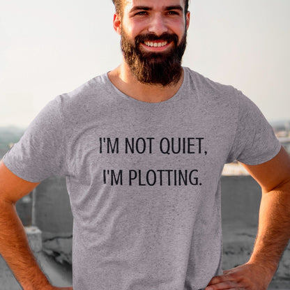 im-not-quiet-im-plotting-athletic-heather-grey-t-shirt-funny-humor-tee-mockup-of-a-bearded-man-exercising