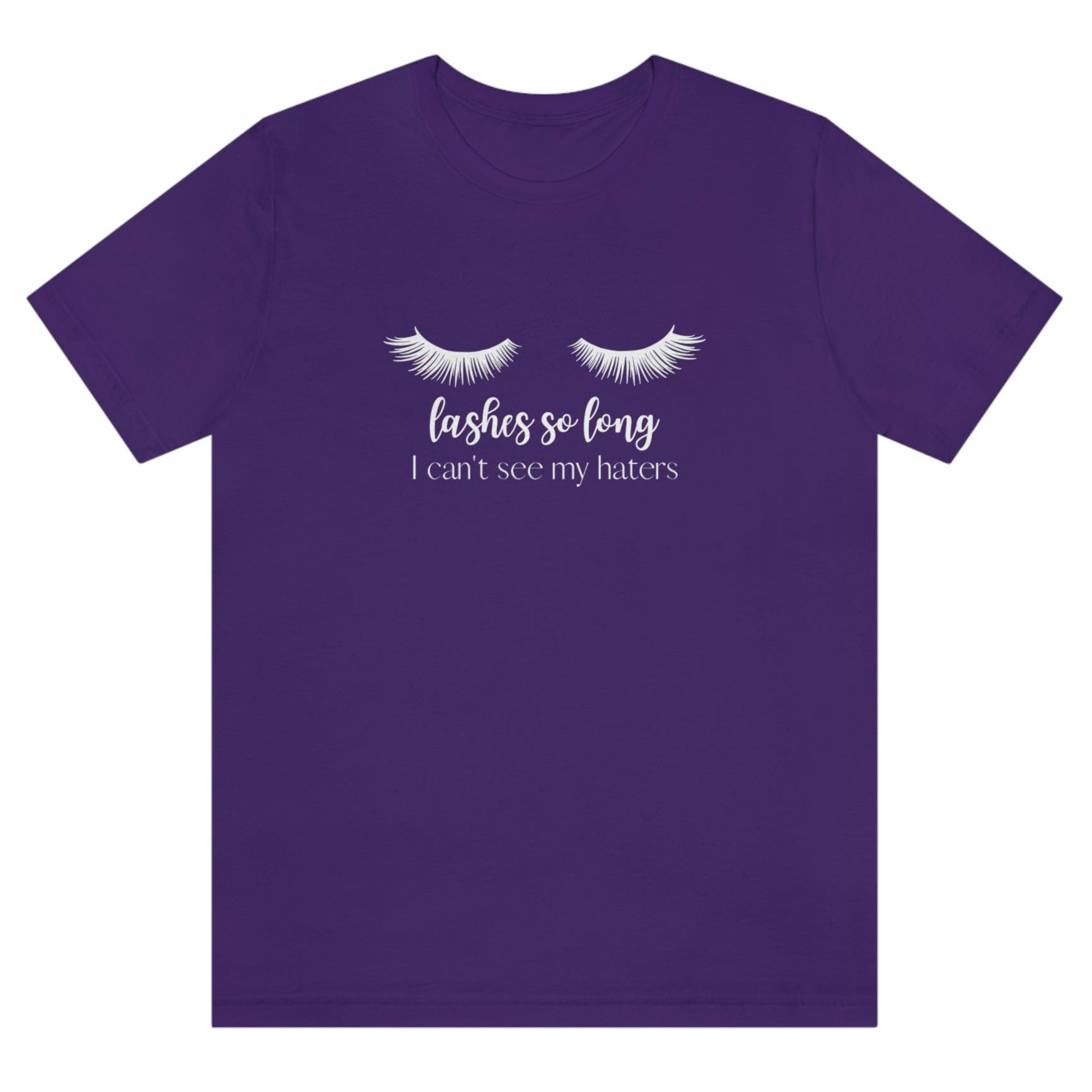 lashes-so-long-i-cant-see-my-haters-team-purple-t-shirt-womens